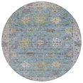 thumbnail image 1 of Dalyn Rugs Machine Washable Indoor/Outdoor Chantille ACN2052 Seafoam 8' x 8' Round Rug, 1 of 7