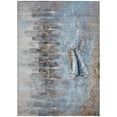thumbnail image 1 of Dalyn Rugs Machine Washable Indoor/Outdoor Chantille ACN2056 Blue 2'6" x 3'10" Rug, 1 of 9