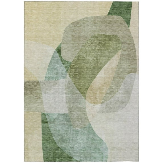 Dalyn Rugs Machine Washable Indoor/Outdoor Chantille ACN2057 Aloe 2'6" x 3'10" Rug