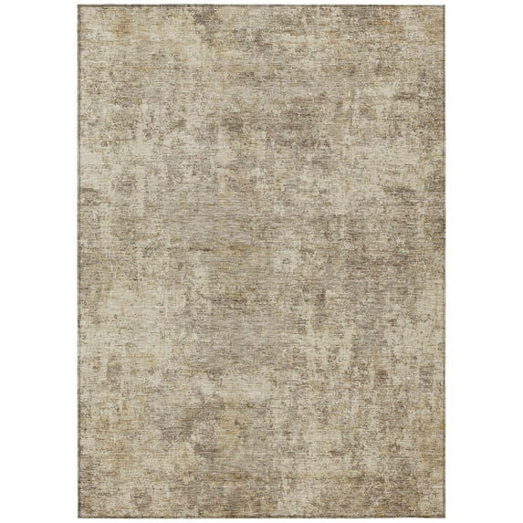 Dalyn Rugs Machine Washable Indoor/Outdoor Chantille ACN2061 Taupe 2'6" x 3'10" Rug