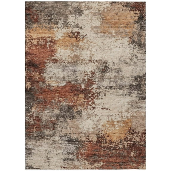 Dalyn Rugs Machine Washable Indoor/Outdoor Chantille ACN2064 Paprika 10' x 14' Rug