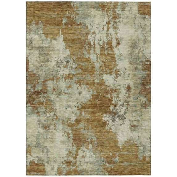 Dalyn Rugs Machine Washable Indoor/Outdoor Chantille ACN2066 Terracotta 2'6" x 3'10" Rug
