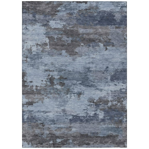 Dalyn Rugs Machine Washable Indoor/Outdoor Chantille ACN2075 Blue 10' x 14' Rug
