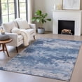 thumbnail image 1 of Addison Rugs Chantille Indoor/Outdoor Transitional Abstract Navy Machine Washable Rectangle Rug, 5' x 7'6", 1 of 8