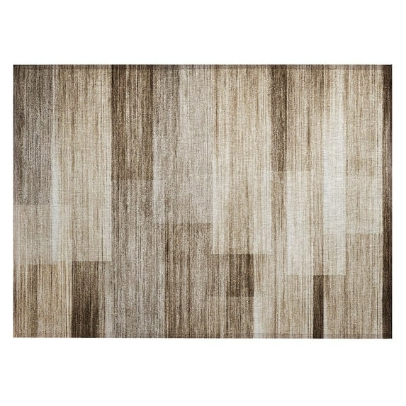 Dalyn Rugs Machine Washable Indoor/Outdoor Chantille ACN2082 Brown 1'8" x 2'6" Rug