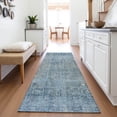thumbnail image 1 of Addison Rugs Chantille Indoor/Outdoor Transitional Abstract Blue Machine Washable Runner Rug, 2'3" x 7'6", 1 of 8