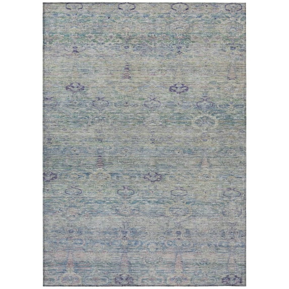 Dalyn Rugs Machine Washable Indoor/Outdoor Chantille ACN2090 Plum 2'6" x 3'10" Rug
