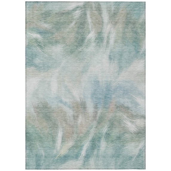 Dalyn Rugs Machine Washable Indoor/Outdoor Chantille ACN2096 Sky 2'6" x 3'10" Rug