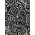 thumbnail image 1 of Dalyn Rugs Machine Washable Indoor/Outdoor Chantille ACN2097 Black 2'6" x 3'10" Rug, 1 of 9