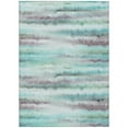 thumbnail image 1 of Dalyn Rugs Machine Washable Indoor/Outdoor Chantille ACN2098 Teal 2'6" x 3'10" Rug, 1 of 9