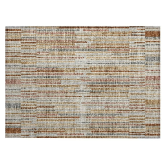 Dalyn Rugs Machine Washable Indoor/Outdoor Chantille ACN2102 Paprika 1'8" x 2'6" Rug