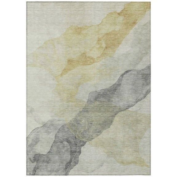 Dalyn Rugs Machine Washable Indoor/Outdoor Chantille ACN2109 Beige 10' x 14' Rug