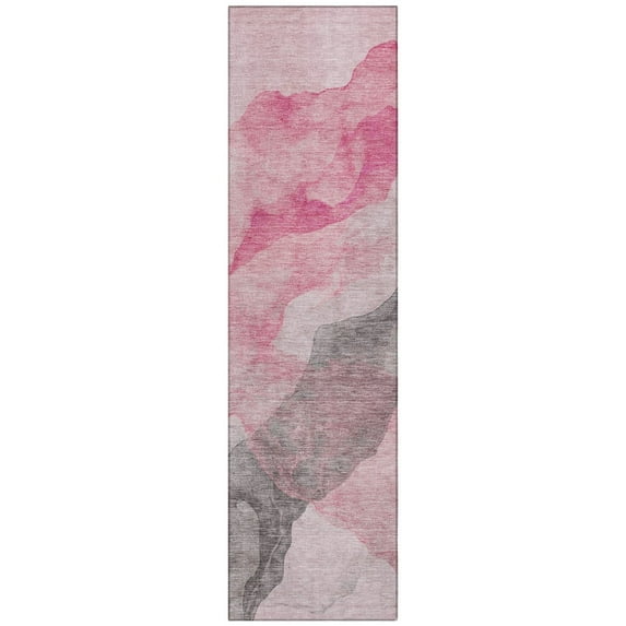 Dalyn Rugs Machine Washable Indoor/Outdoor Chantille ACN2109 Blush 2'3" x 7'6" Runner Rug