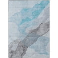 thumbnail image 1 of Dalyn Rugs Machine Washable Indoor/Outdoor Chantille ACN2109 Teal 2'6" x 3'10" Rug, 1 of 9