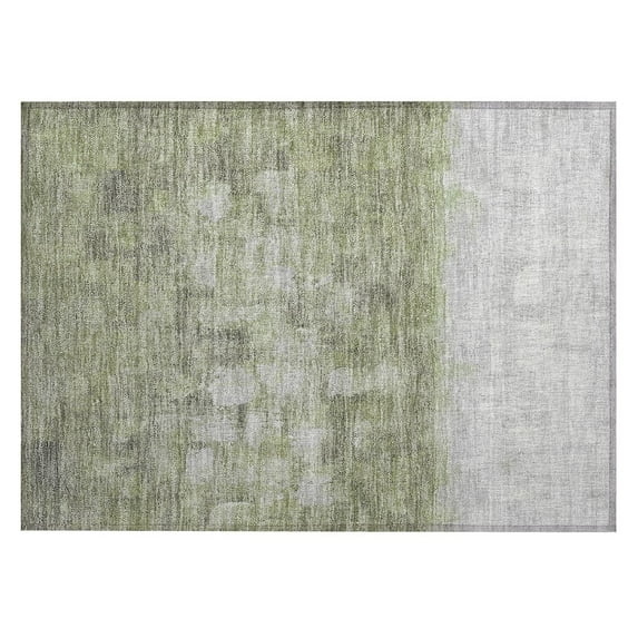 Dalyn Rugs Machine Washable Indoor/Outdoor Chantille ACN2119 Fern 1'8" x 2'6" Rug