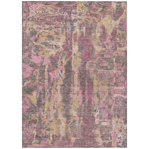 Dalyn Rugs Machine Washable Indoor/Outdoor Chantille ACN2120 Blush 10' x 14' Rug