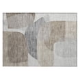 thumbnail image 1 of Dalyn Rugs Machine Washable Indoor/Outdoor Chantille ACN2121 Taupe 1'8" x 2'6" Rug, 1 of 7