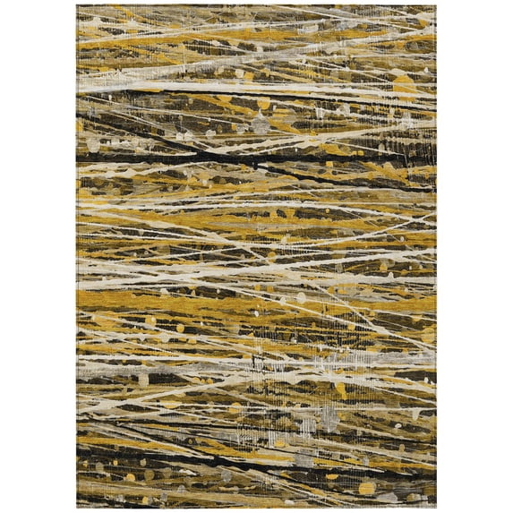 Dalyn Rugs Machine Washable Indoor/Outdoor Chantille ACN2126 Brown 2'6" x 3'10" Rug