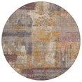 thumbnail image 1 of Dalyn Rugs Machine Washable Indoor/Outdoor Chantille ACN2147 Rust 8' x 8' Round Rug, 1 of 7