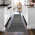 thumbnail image 1 of Addison Rugs Chantille Indoor/Outdoor Transitional Stripes Charcoal Machine Washable Runner Rug, 2'3" x 7'6", 1 of 8