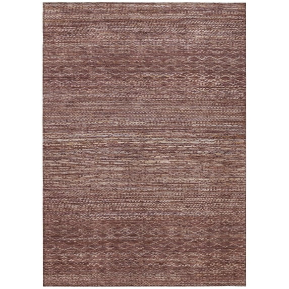 Dalyn Rugs Machine Washable Indoor/Outdoor Chantille ACN2150 Merlot 5' x 7'6" Rug