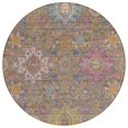 thumbnail image 1 of Dalyn Rugs Machine Washable Indoor/Outdoor Chantille ACN2151 Mocha 8' x 8' Round Rug, 1 of 7