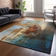 thumbnail image 1 of Addison Rugs Chantille Indoor/Outdoor Transitional Abstract Paprika Machine Washable Rectangle Rug, 9' x 12', 1 of 8