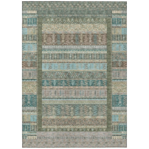 Dalyn Rugs Machine Washable Indoor/Outdoor Chantille ACN2160 Aloe 2'6" x 3'10" Rug
