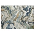 thumbnail image 1 of Dalyn Rugs Machine Washable Indoor/Outdoor Chantille ACN2162 Denim 1'8" x 2'6" Rug, 1 of 7