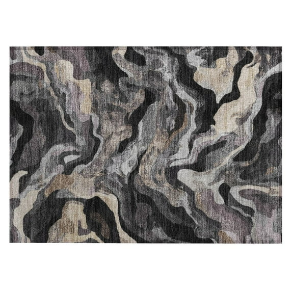 Dalyn Rugs Machine Washable Indoor/Outdoor Chantille ACN2162 Granite 1'8" x 2'6" Rug