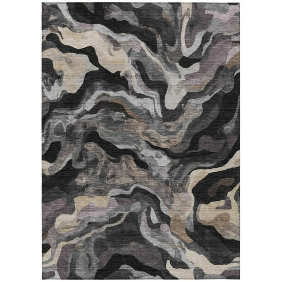 Dalyn Rugs Machine Washable Indoor/Outdoor Chantille ACN2162 Granite 2'6" x 3'10" Rug