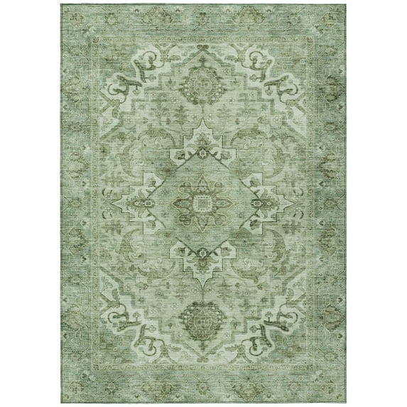 Dalyn Rugs Machine Washable Indoor/Outdoor Chantille ACN2164 Aloe 9' x 12' Rug