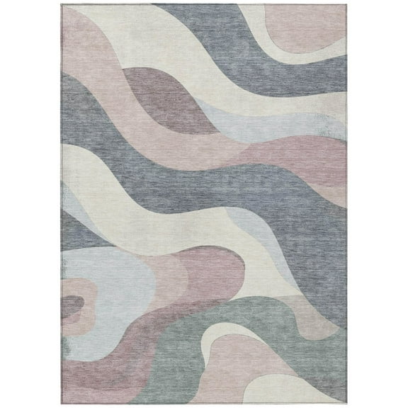 Dalyn Rugs Machine Washable Indoor/Outdoor Chantille ACN2186 Blush 10' x 14' Rug