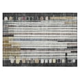 thumbnail image 1 of Dalyn Rugs Machine Washable Indoor/Outdoor Chantille ACN2189 Black 1'8" x 2'6" Rug, 1 of 7