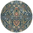 thumbnail image 1 of Dalyn Rugs Machine Washable Indoor/Outdoor Chantille ACN2193 Navy 8' x 8' Round Rug, 1 of 7
