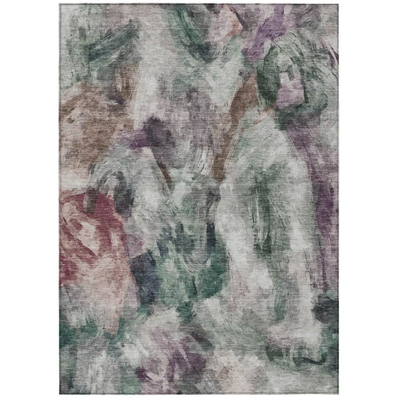 Dalyn Rugs Machine Washable Indoor/Outdoor Chantille ACN2204 Green 2'6" x 3'10" Rug