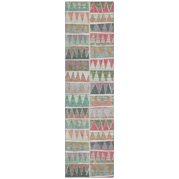 Dalyn Rugs Machine Washable Indoor/Outdoor Chantille ACN2205 Salmon 2'3" x 7'6" Runner Rug