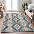 thumbnail image 1 of Addison Rugs Chantille Indoor/Outdoor Transitional Moroccan Navy Machine Washable Rectangle Rug, 5' x 7'6", 1 of 8