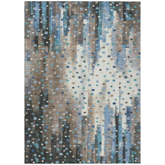 Dalyn Rugs Machine Washable Indoor/Outdoor Chantille ACN2213 Taupe 9' x 12' Rug