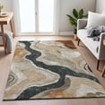 thumbnail image 1 of Addison Rugs Chantille Indoor/Outdoor Transitional Abstract Putty Machine Washable Rectangle Rug, 10' x 14', 1 of 8