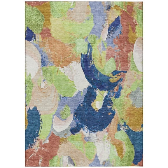 Dalyn Rugs Machine Washable Indoor/Outdoor Chantille Aloe 3' x 5' Rug
