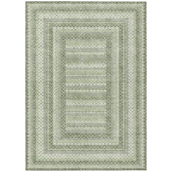 Dalyn Rugs Machine Washable Indoor/Outdoor Chantille Aloe 3' x 5' Rug