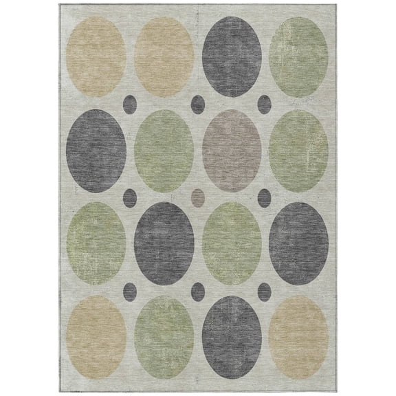 Dalyn Rugs Machine Washable Indoor/Outdoor Chantille Beige 10' x 14' Rug