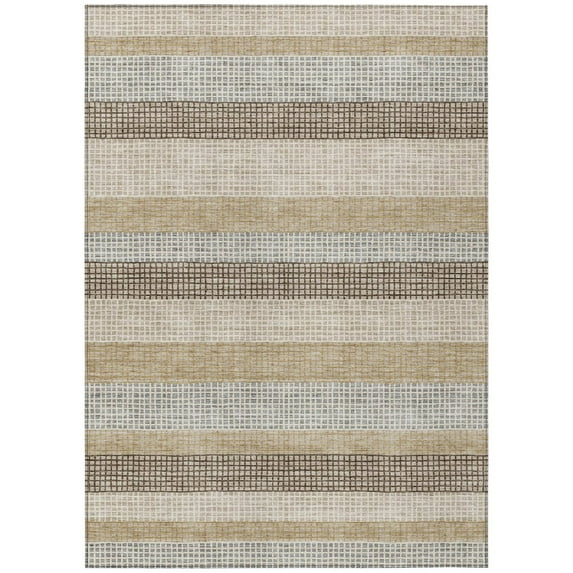 Dalyn Rugs Machine Washable Indoor/Outdoor Chantille Beige 2'6" x 3'10" Rug