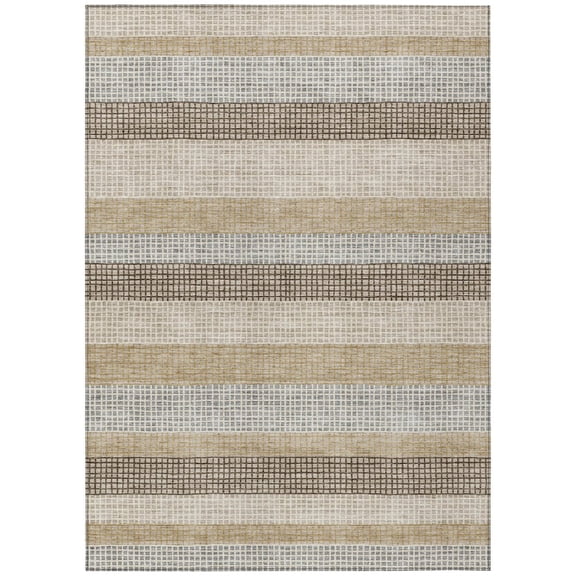 Dalyn Rugs Machine Washable Indoor/Outdoor Chantille Beige 3' x 5' Rug
