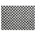 thumbnail image 1 of Dalyn Rugs Machine Washable Indoor/Outdoor Chantille Black 1'8" x 2'6" Rug, 1 of 7