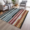 thumbnail image 1 of Addison Rugs Chantille Indoor/Outdoor Transitional Stripes Black Machine Washable Rectangle Rug, 10' x 14', 1 of 8