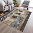 thumbnail image 1 of Addison Rugs Chantille Indoor/Outdoor Transitional Geometric Black Machine Washable Rectangle Rug, 10' x 14', 1 of 8