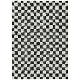 thumbnail image 1 of Dalyn Rugs Machine Washable Indoor/Outdoor Chantille Black 2'6" x 3'10" Rug, 1 of 9
