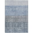 thumbnail image 1 of Dalyn Rugs Machine Washable Indoor/Outdoor Chantille Blue 10' x 14' Rug, 1 of 9